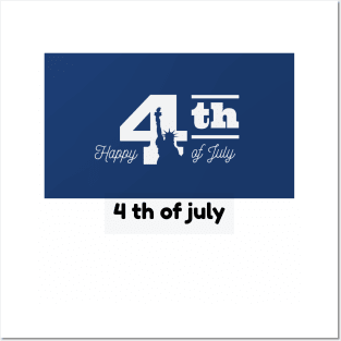 4 th of July Posters and Art